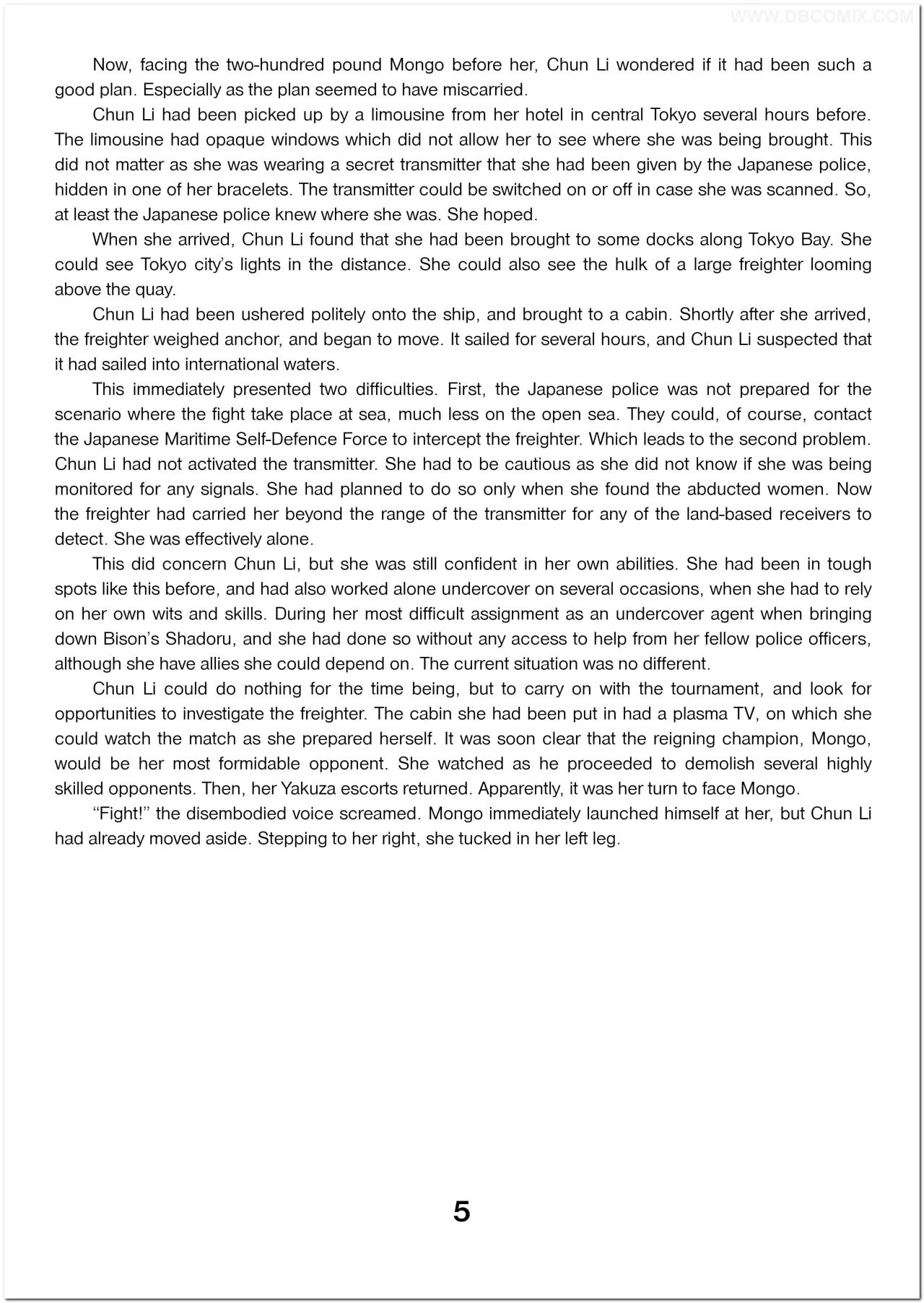 Breaking Chun-Li porn comic picture 6