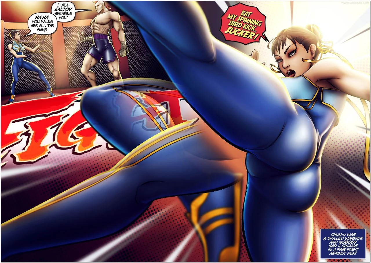 Breaking Chun-Li porn comic picture 7