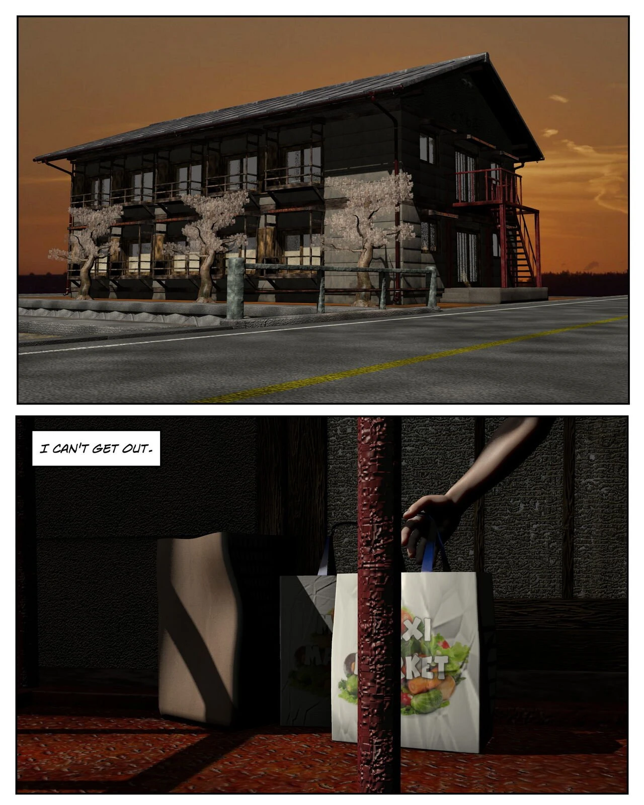 Breaking in their Bubble porn comic picture 2