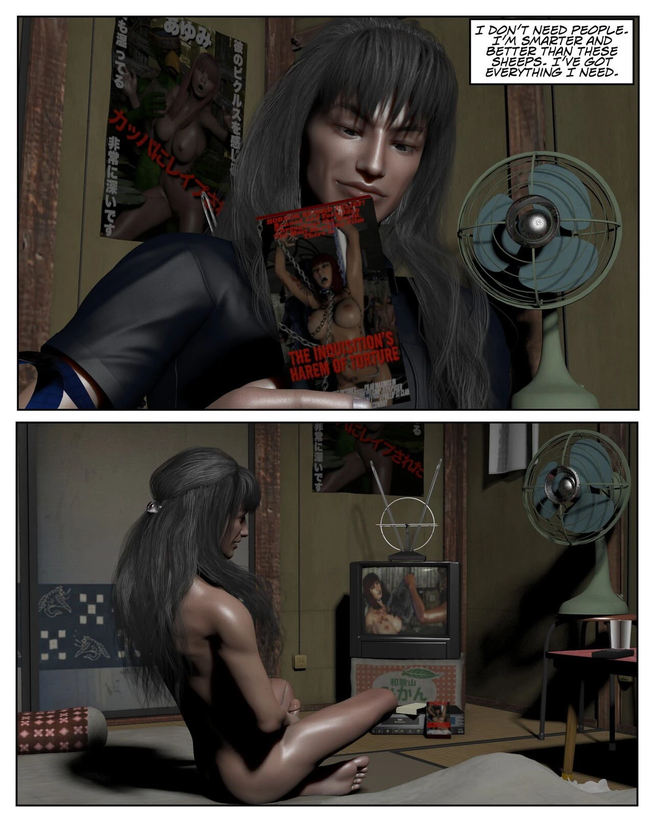 Breaking in their Bubble porn comic picture 4