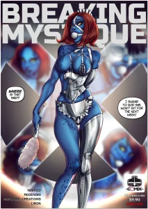 Breaking Mystique porn comic picture 1