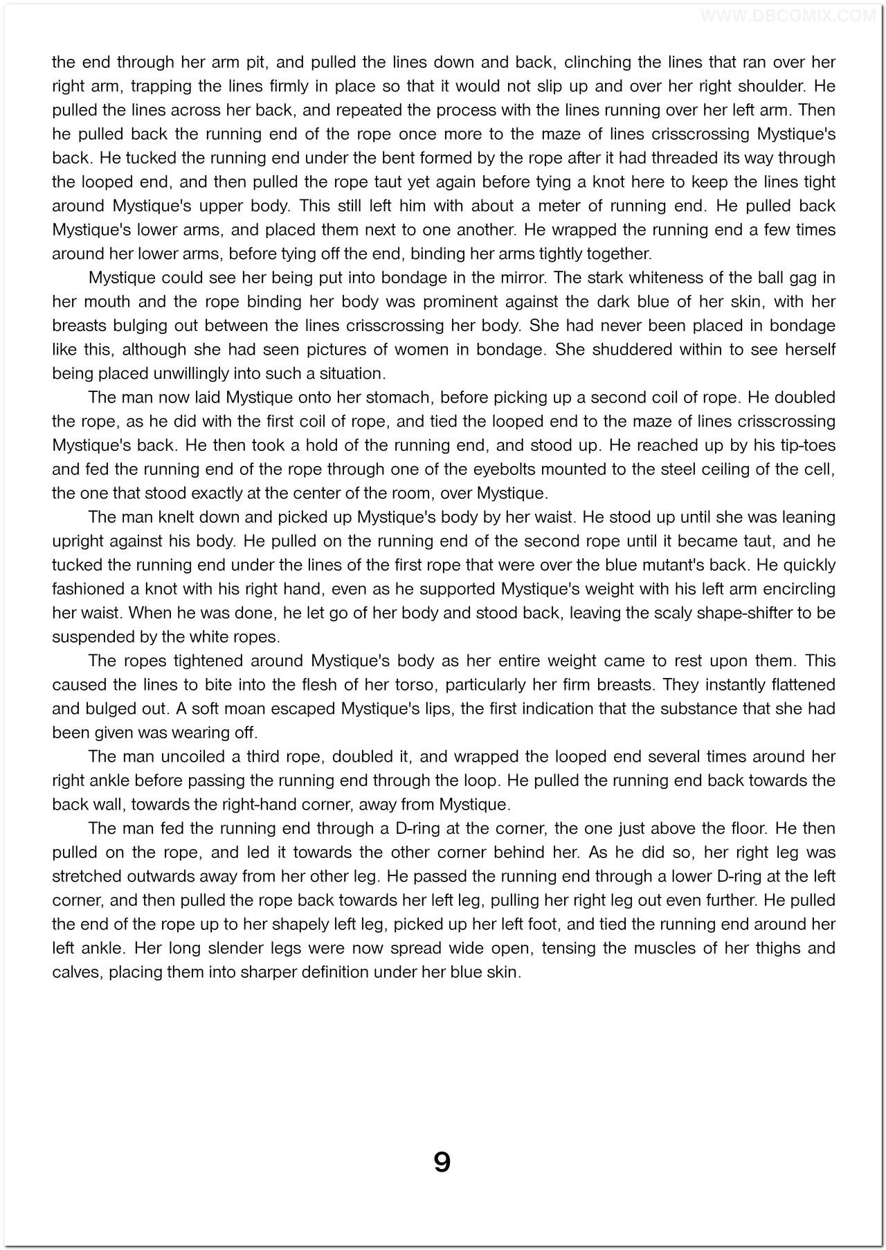 Breaking Mystique porn comic picture 10