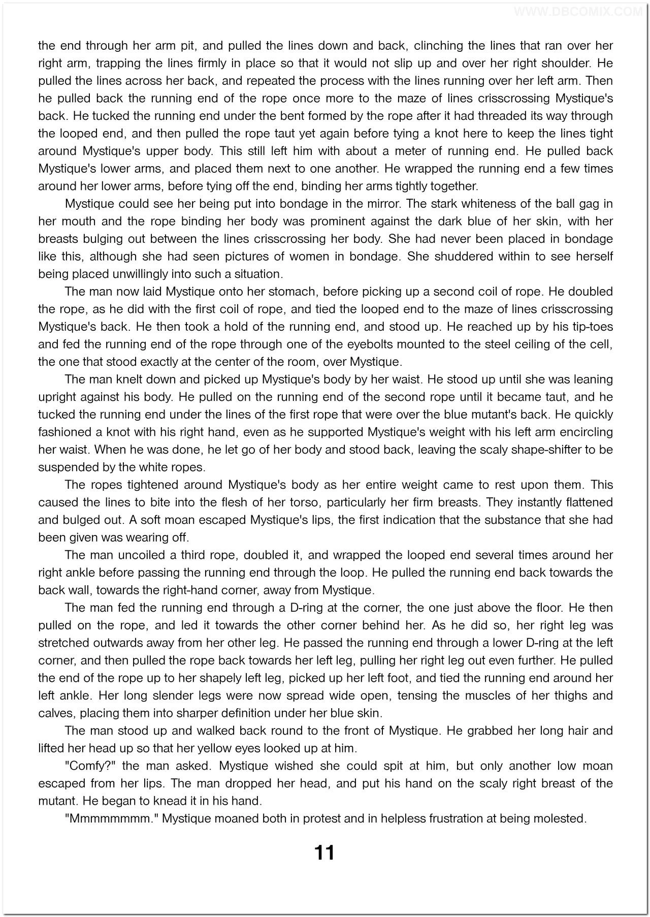 Breaking Mystique porn comic picture 12