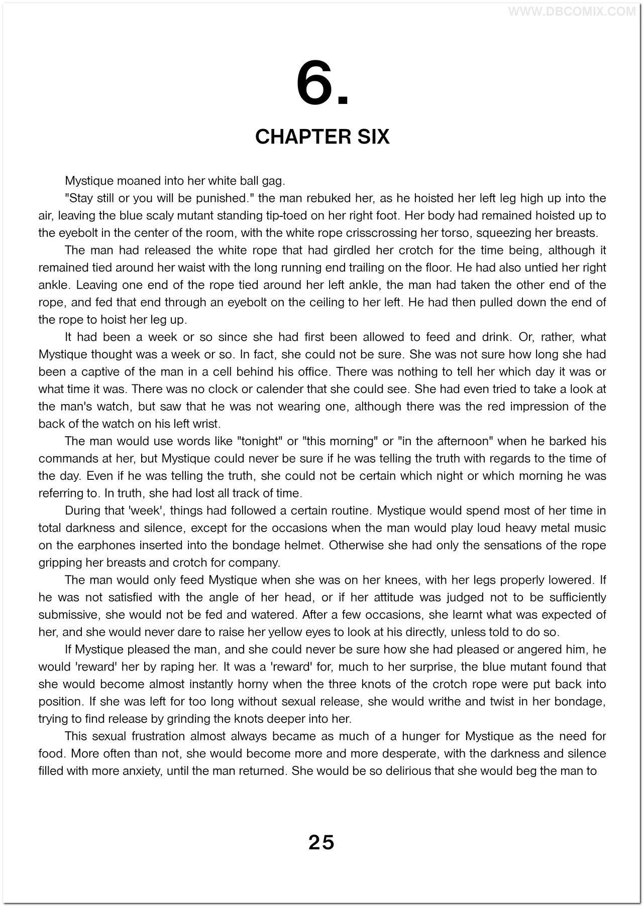 Breaking Mystique porn comic picture 26