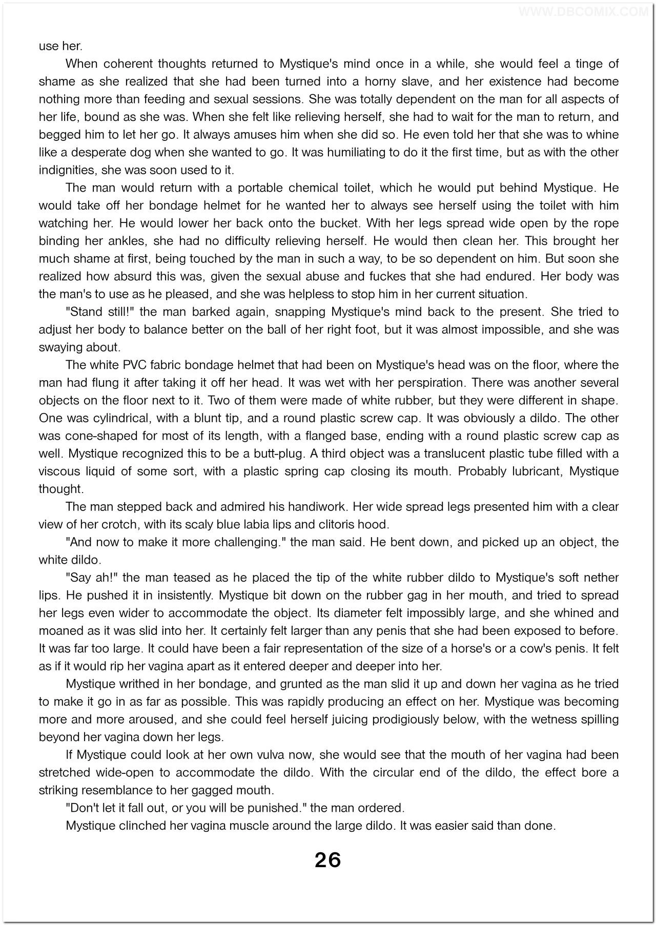 Breaking Mystique porn comic picture 27