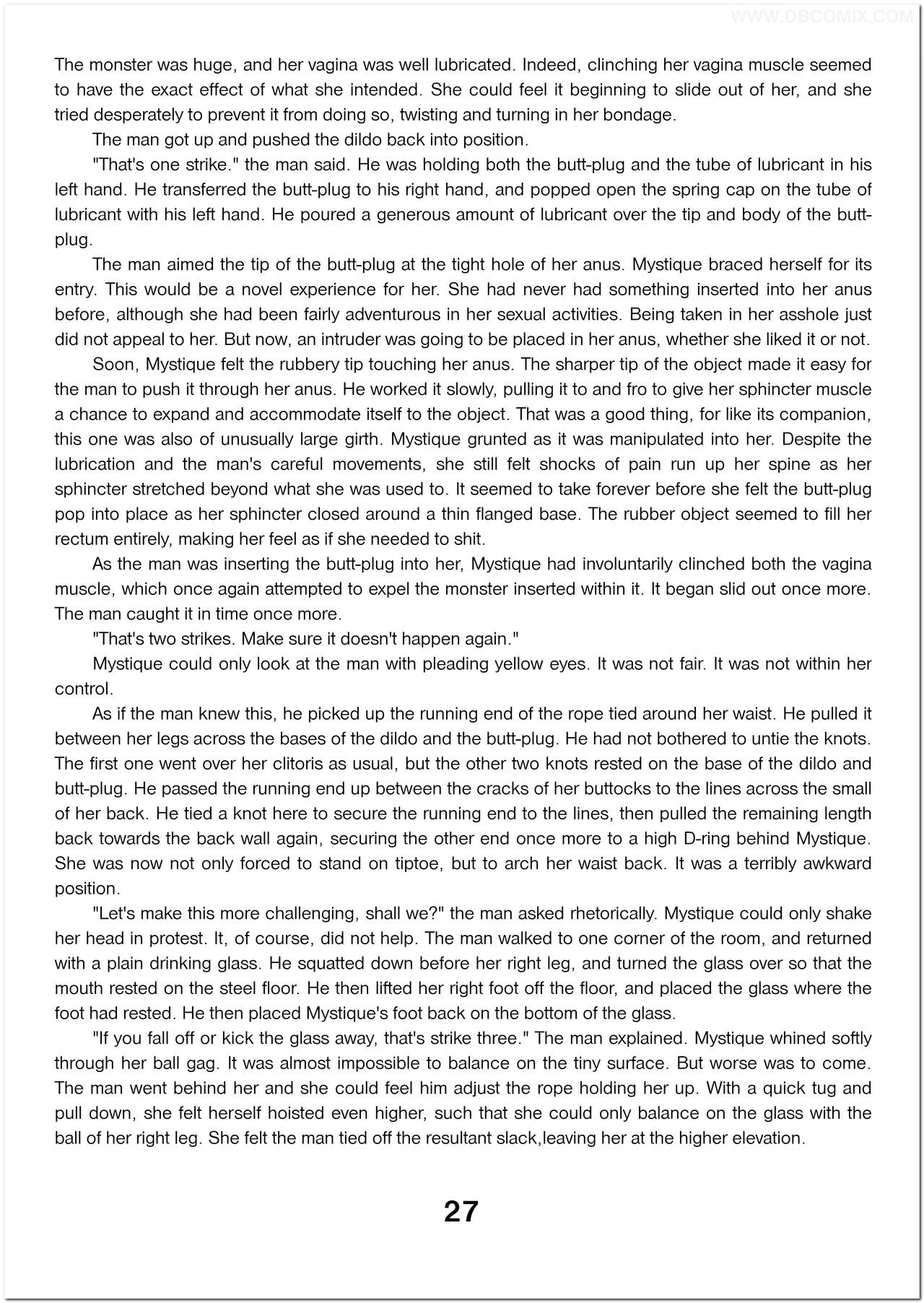 Breaking Mystique porn comic picture 28