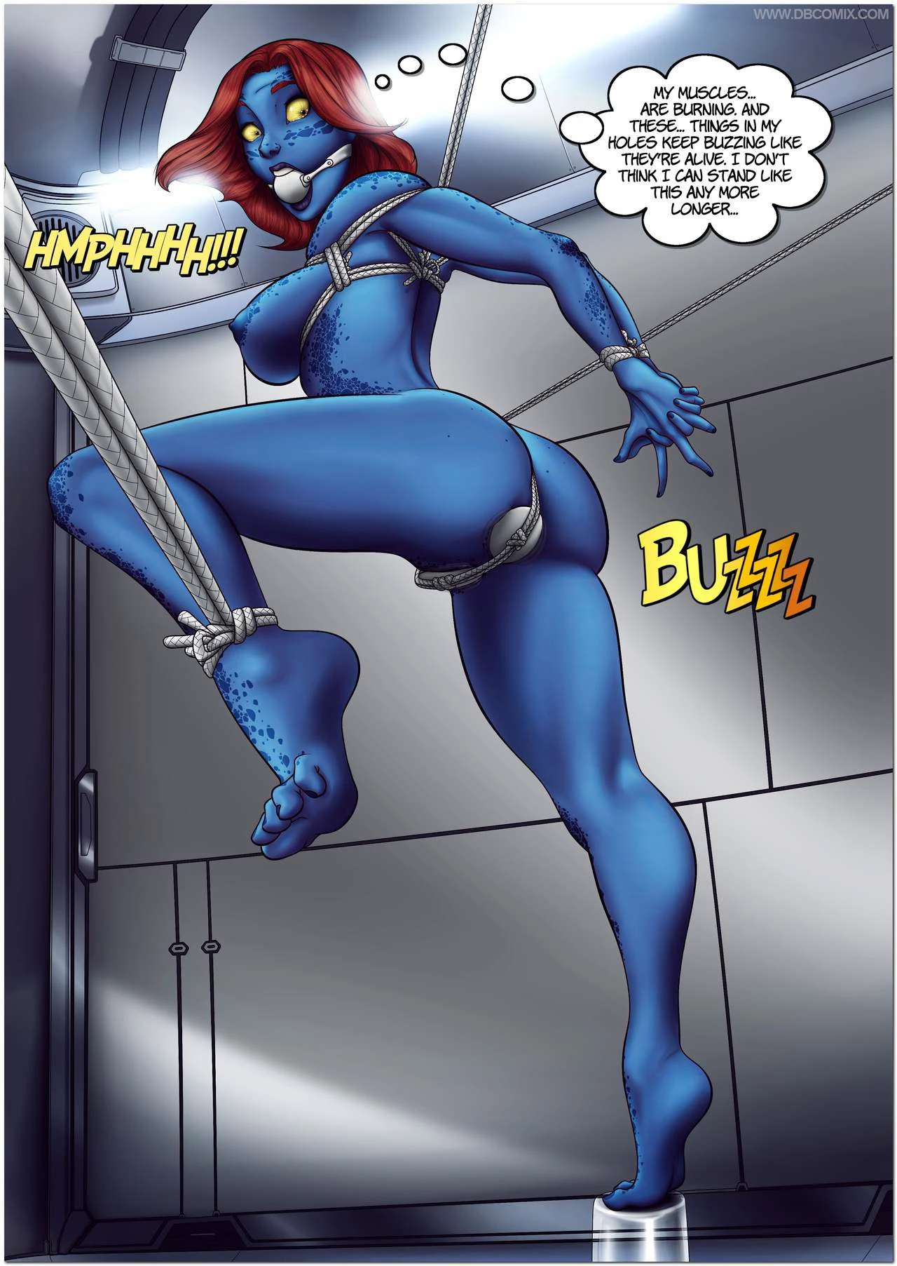 Breaking Mystique porn comic picture 29