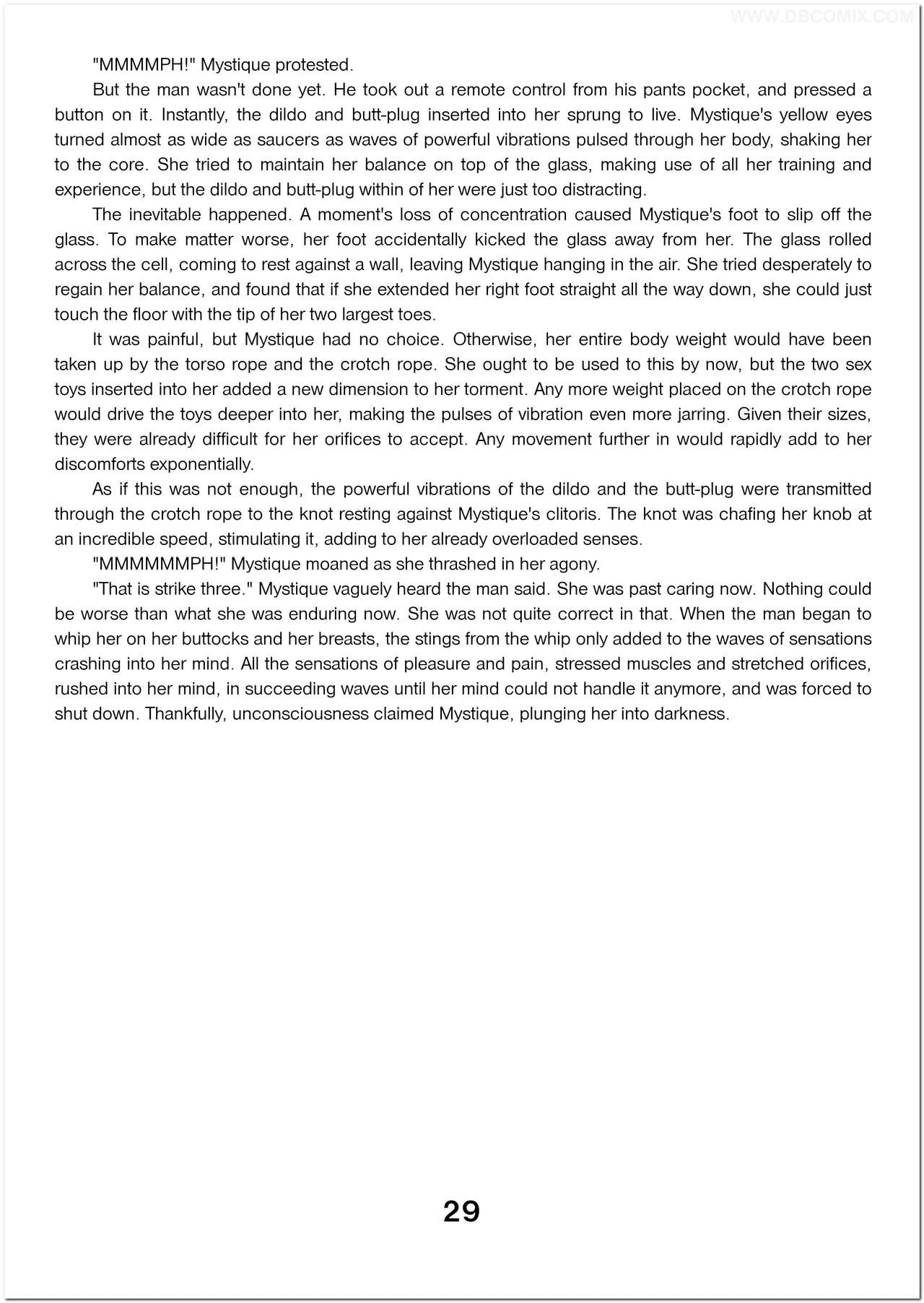 Breaking Mystique porn comic picture 30