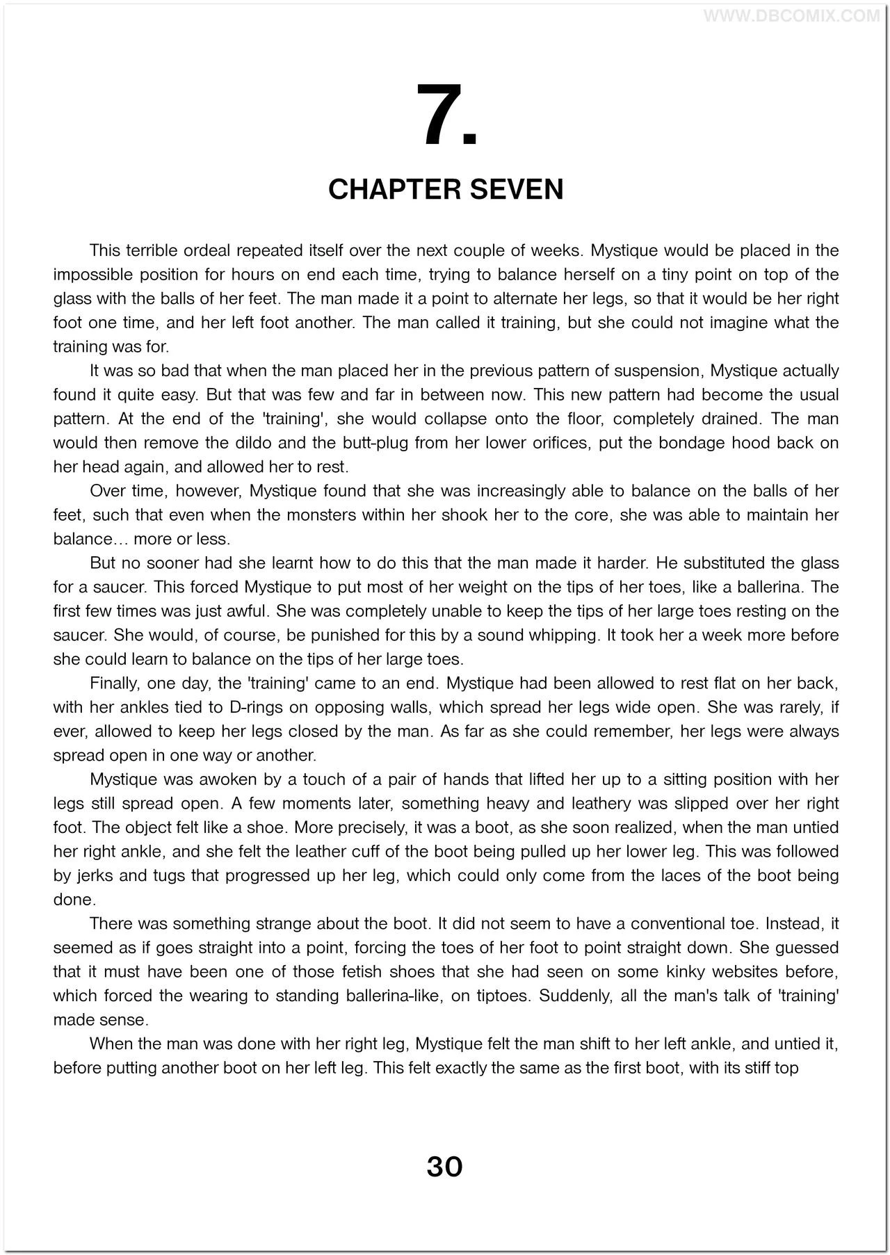 Breaking Mystique porn comic picture 31