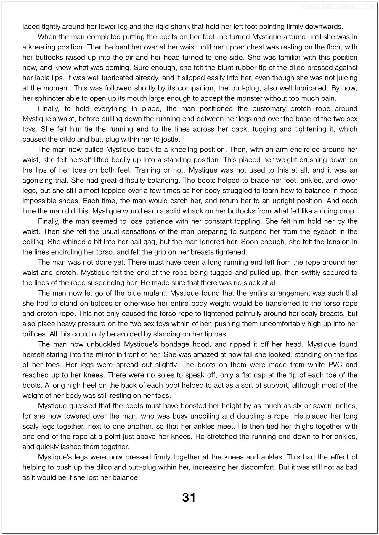 Breaking Mystique porn comic picture 32