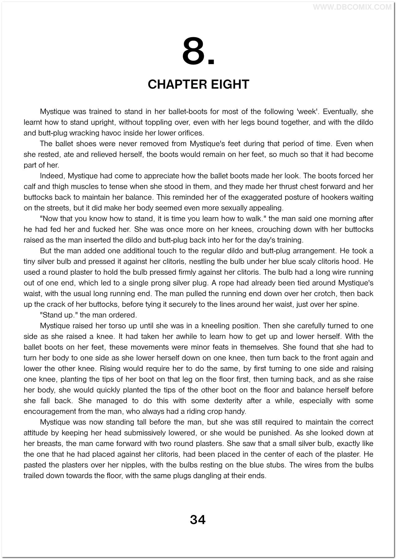 Breaking Mystique porn comic picture 35