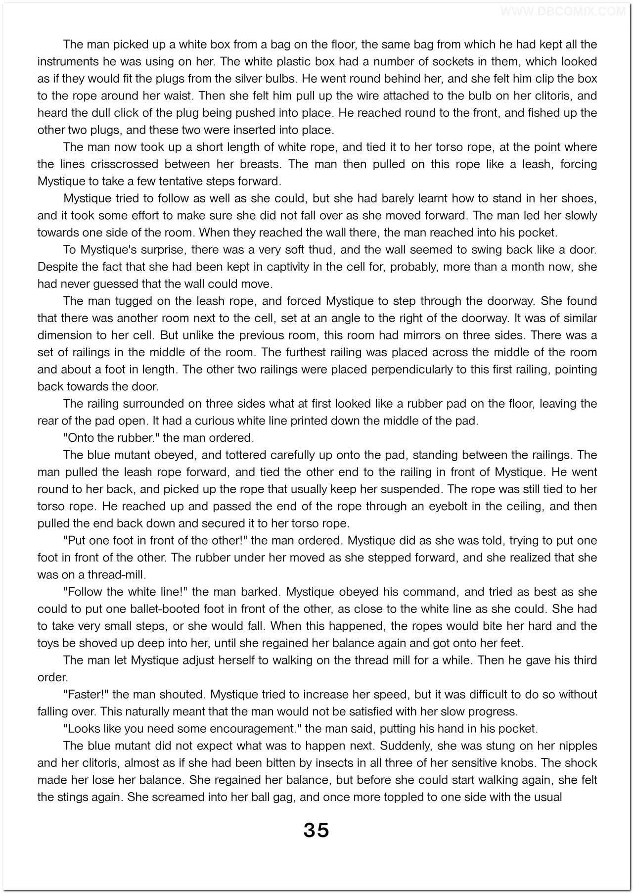 Breaking Mystique porn comic picture 36