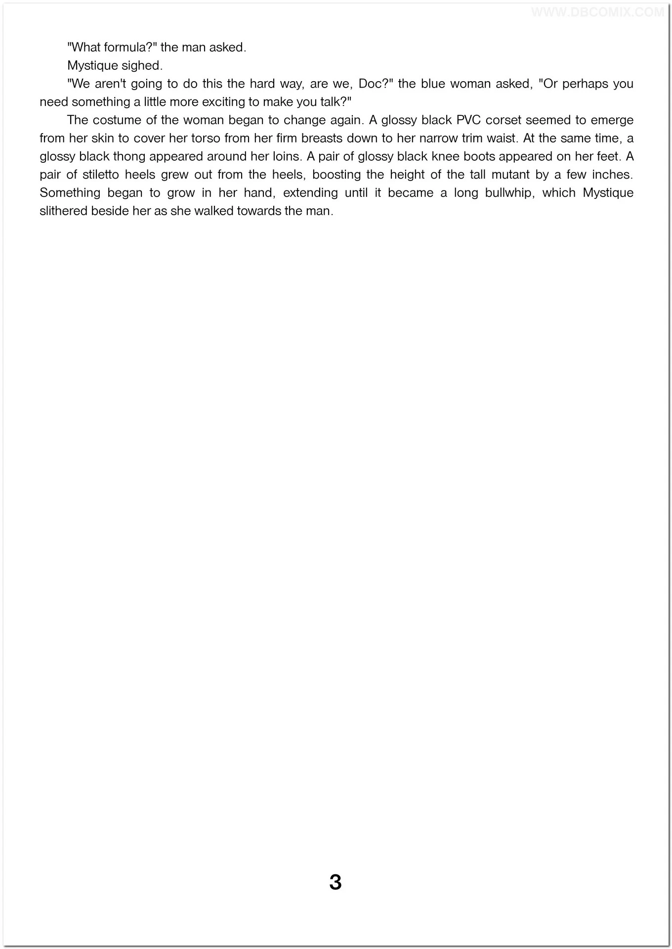 Breaking Mystique porn comic picture 4
