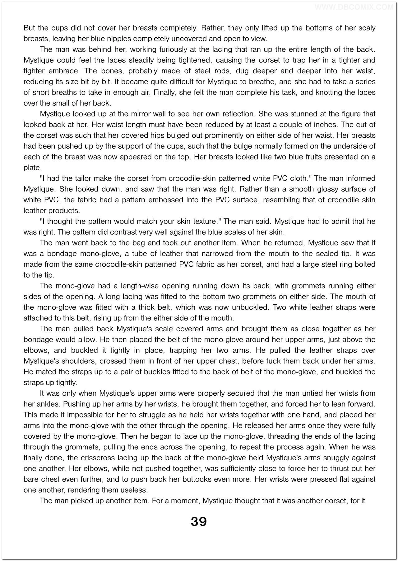 Breaking Mystique porn comic picture 40