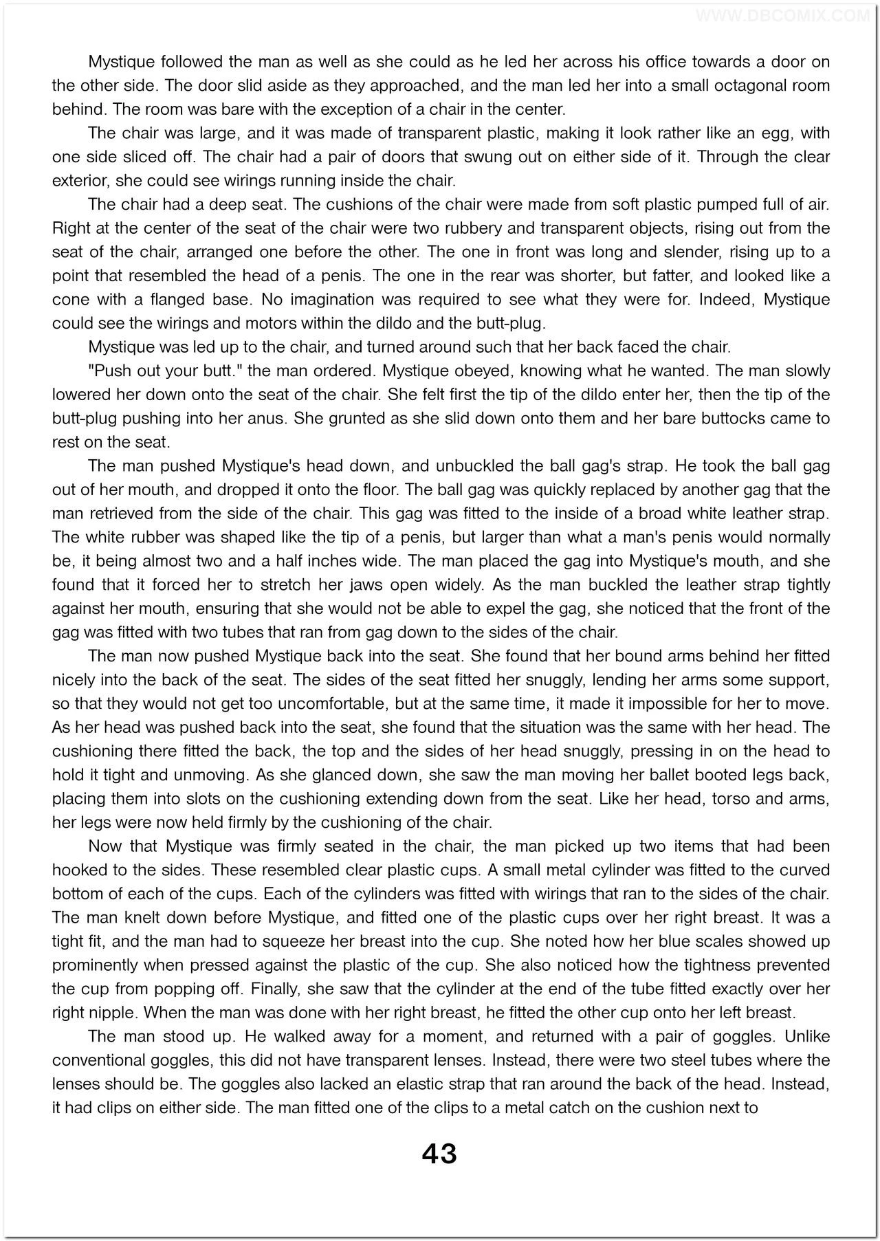 Breaking Mystique porn comic picture 44