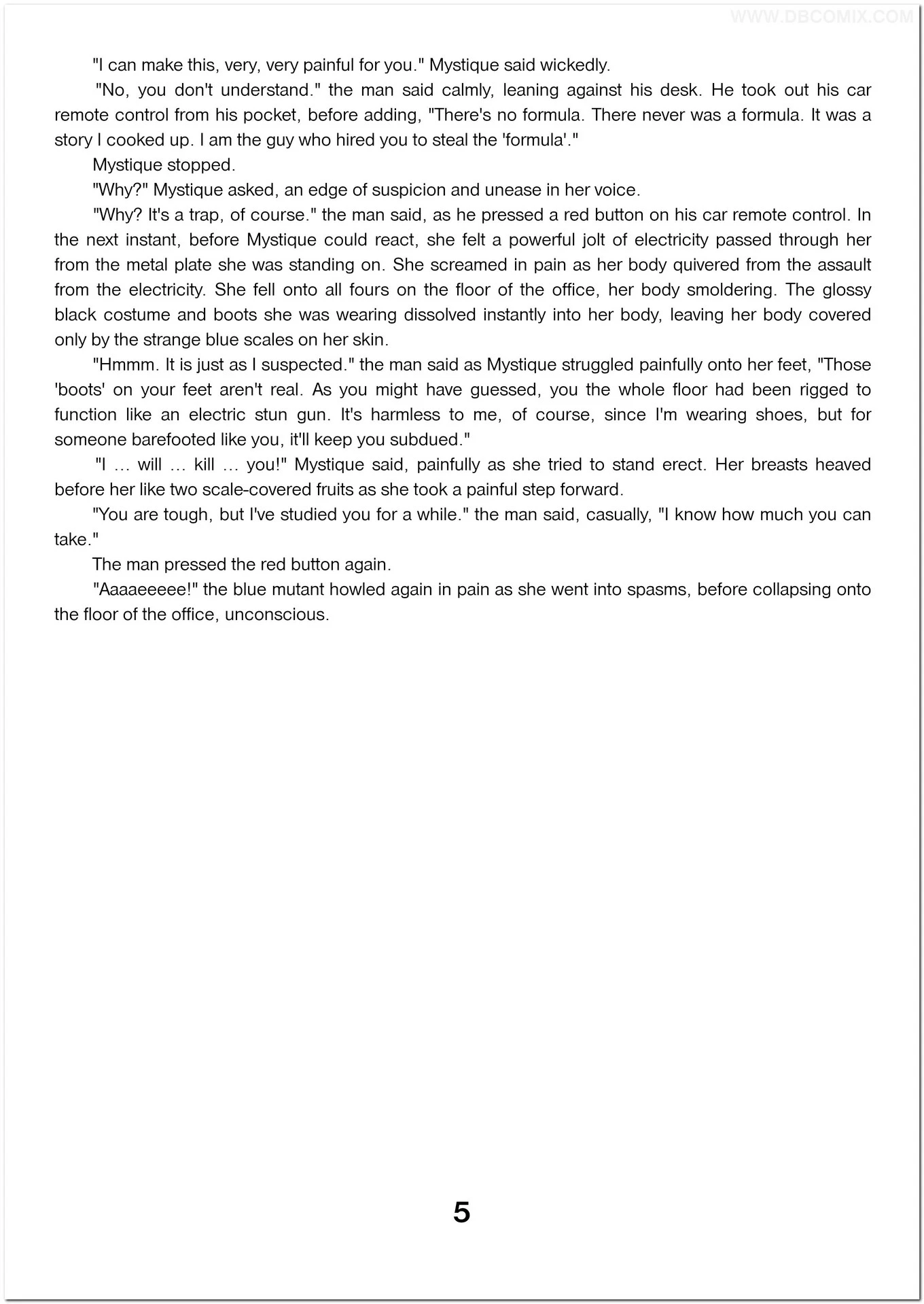 Breaking Mystique porn comic picture 6