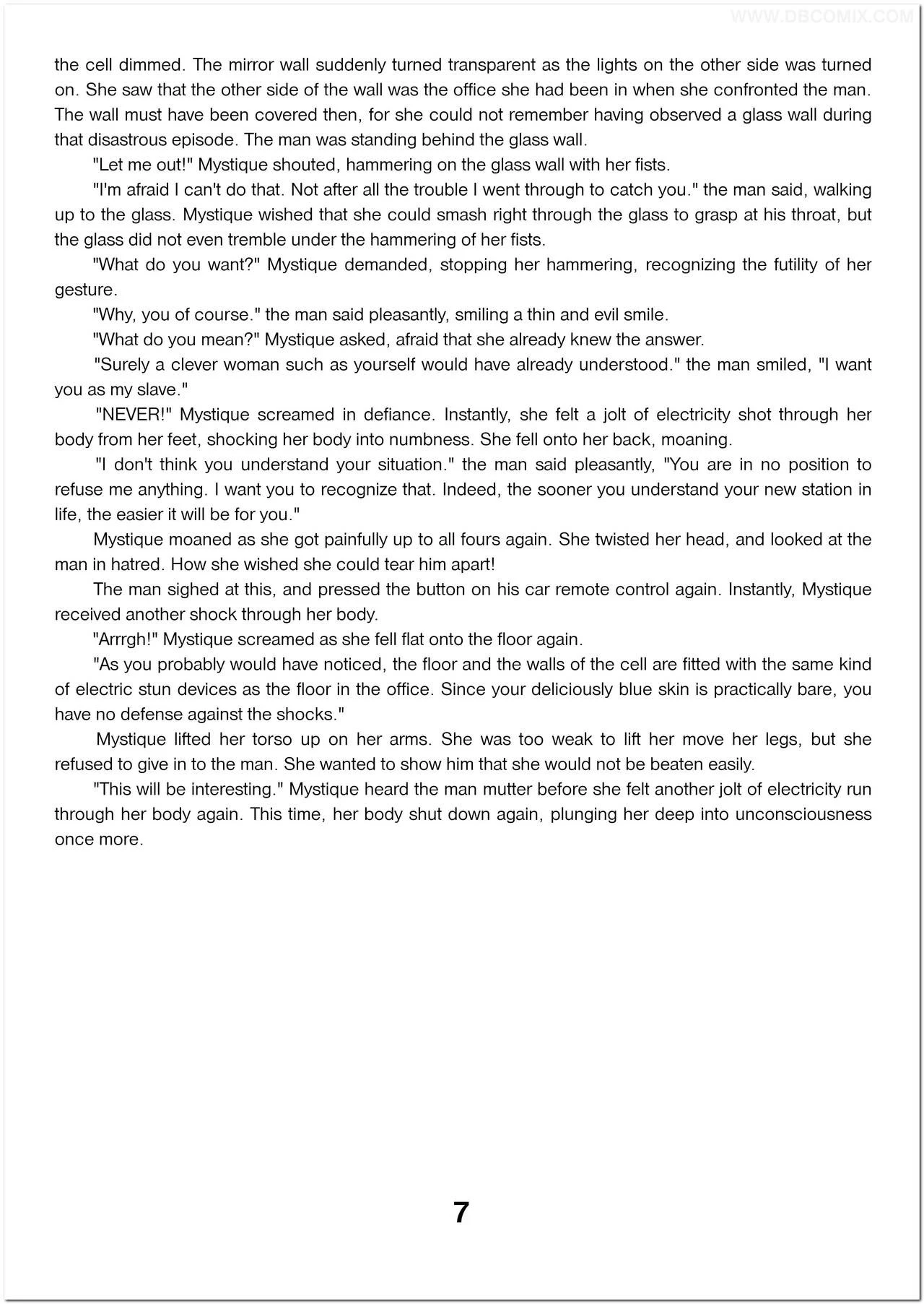 Breaking Mystique porn comic picture 8