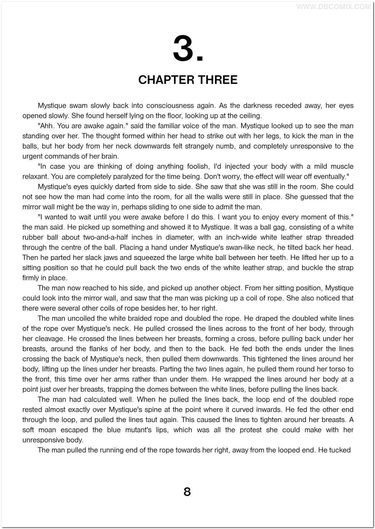 Breaking Mystique porn comic picture 9