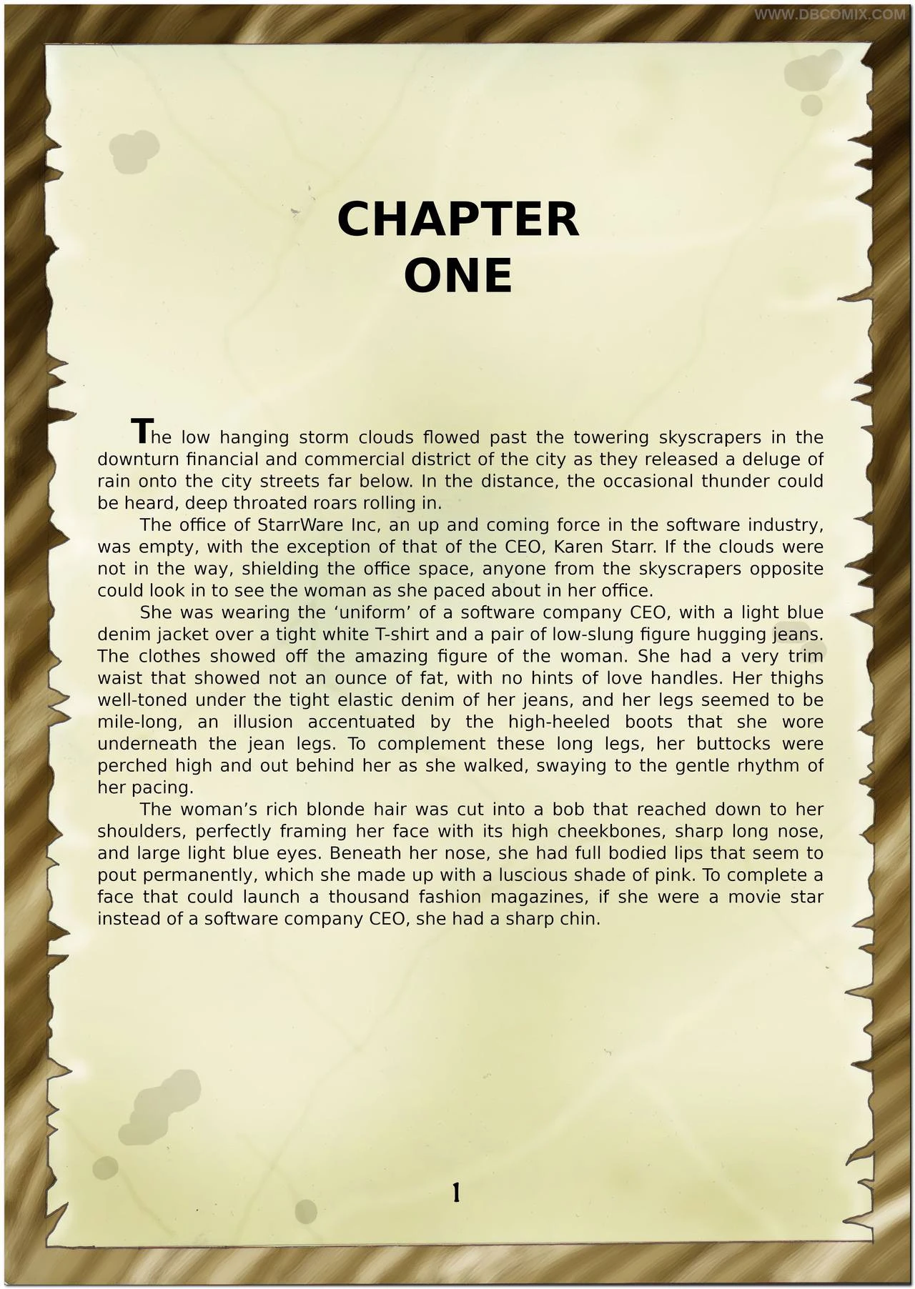 Breaking Powergirl porn comic picture 3