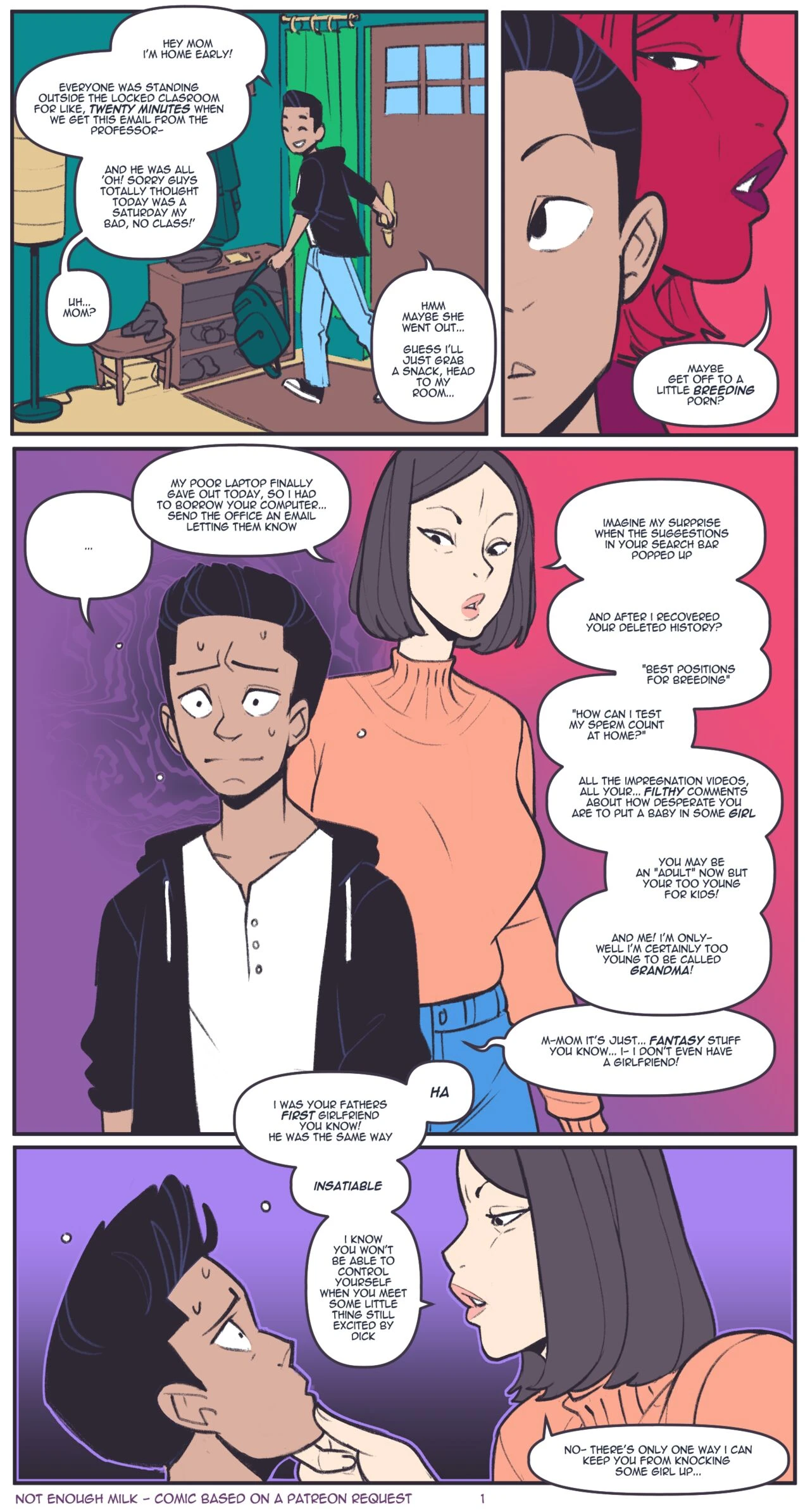 Breed Mom porn comic picture 2