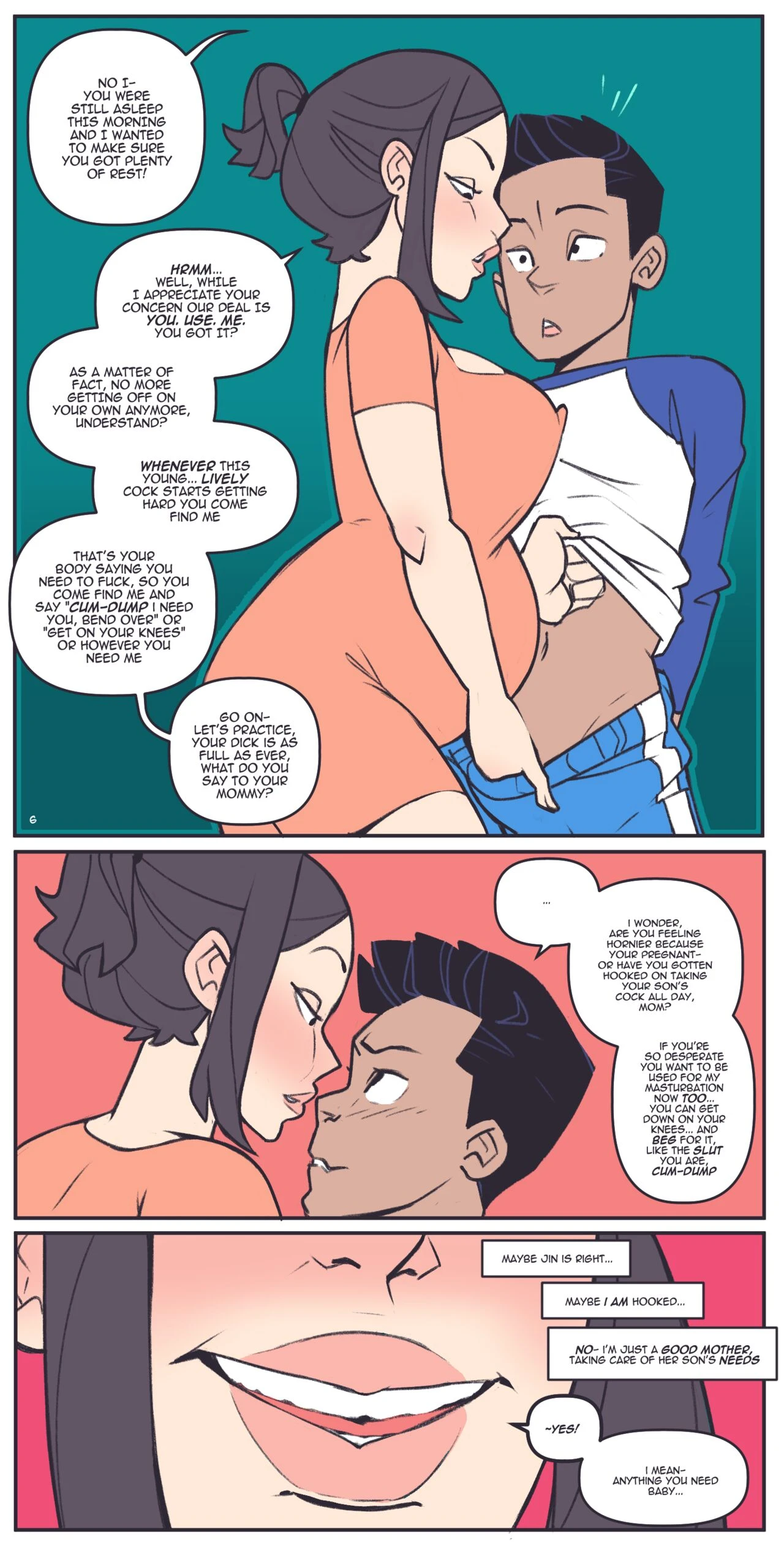 Breed Mom porn comic picture 7