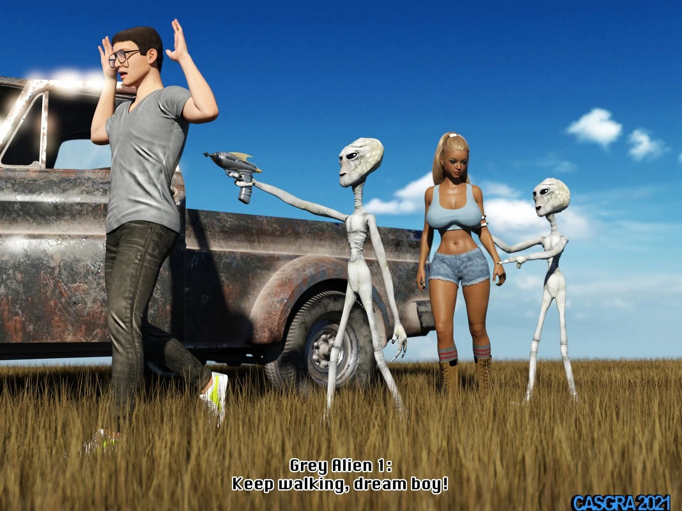 Bridget Gets Abducted porn comic picture 10