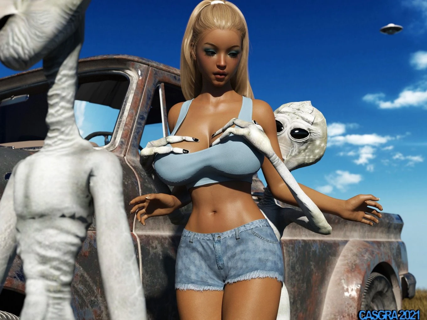 Bridget Gets Abducted porn comic picture 11