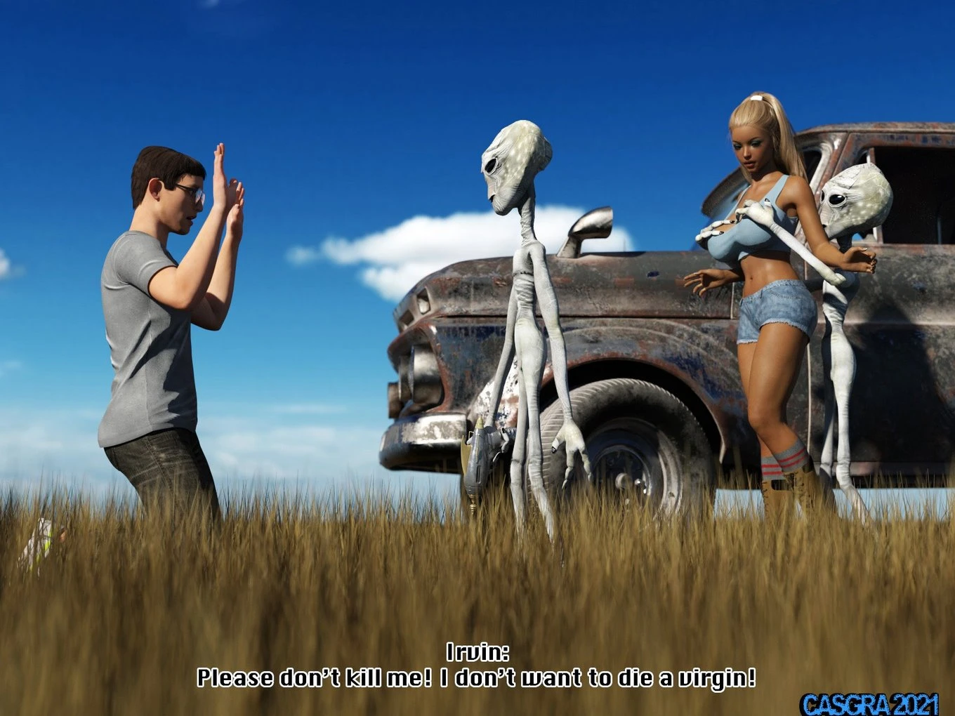 Bridget Gets Abducted porn comic picture 12