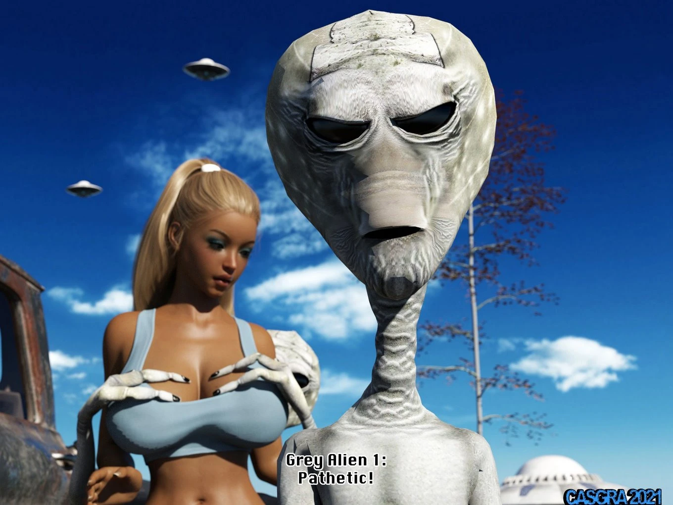 Bridget Gets Abducted porn comic picture 13