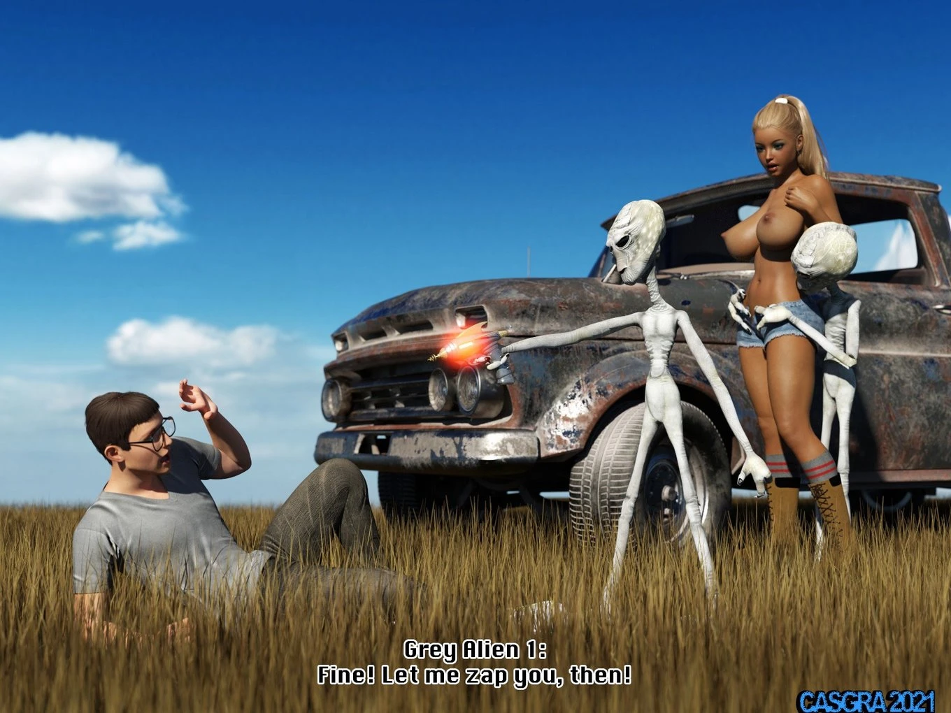 Bridget Gets Abducted porn comic picture 16