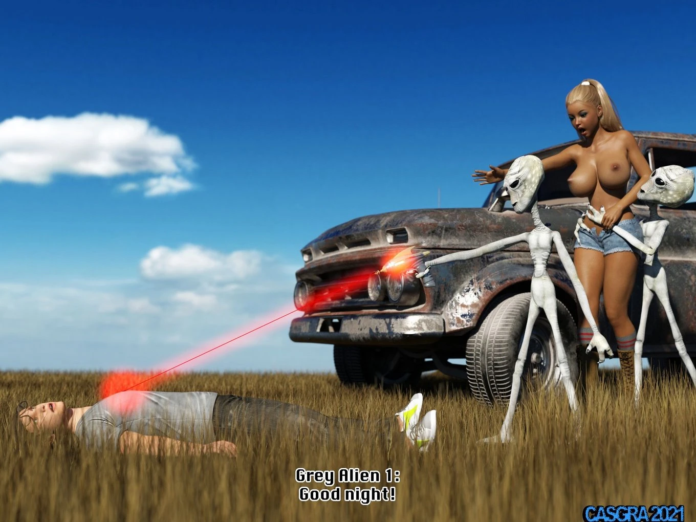 Bridget Gets Abducted porn comic picture 18