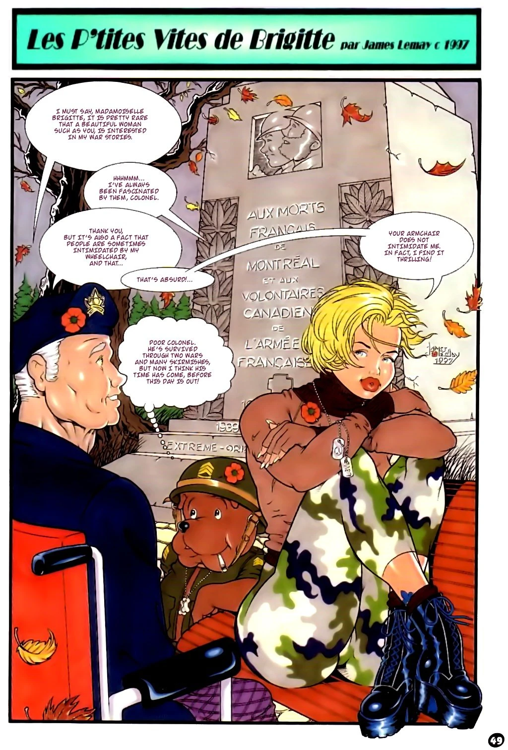 Bridgette's Quickies porn comic picture 48