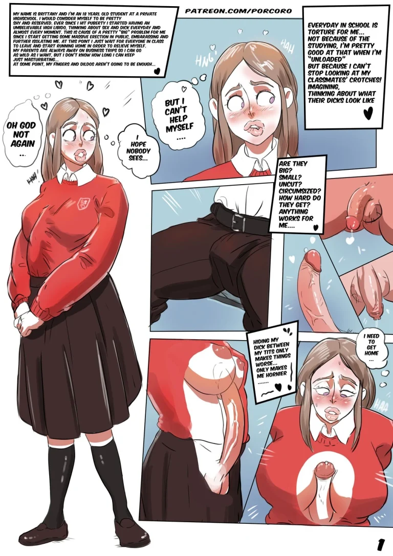 Brittany - Good Girls Gone Bimbo porn comic picture 2