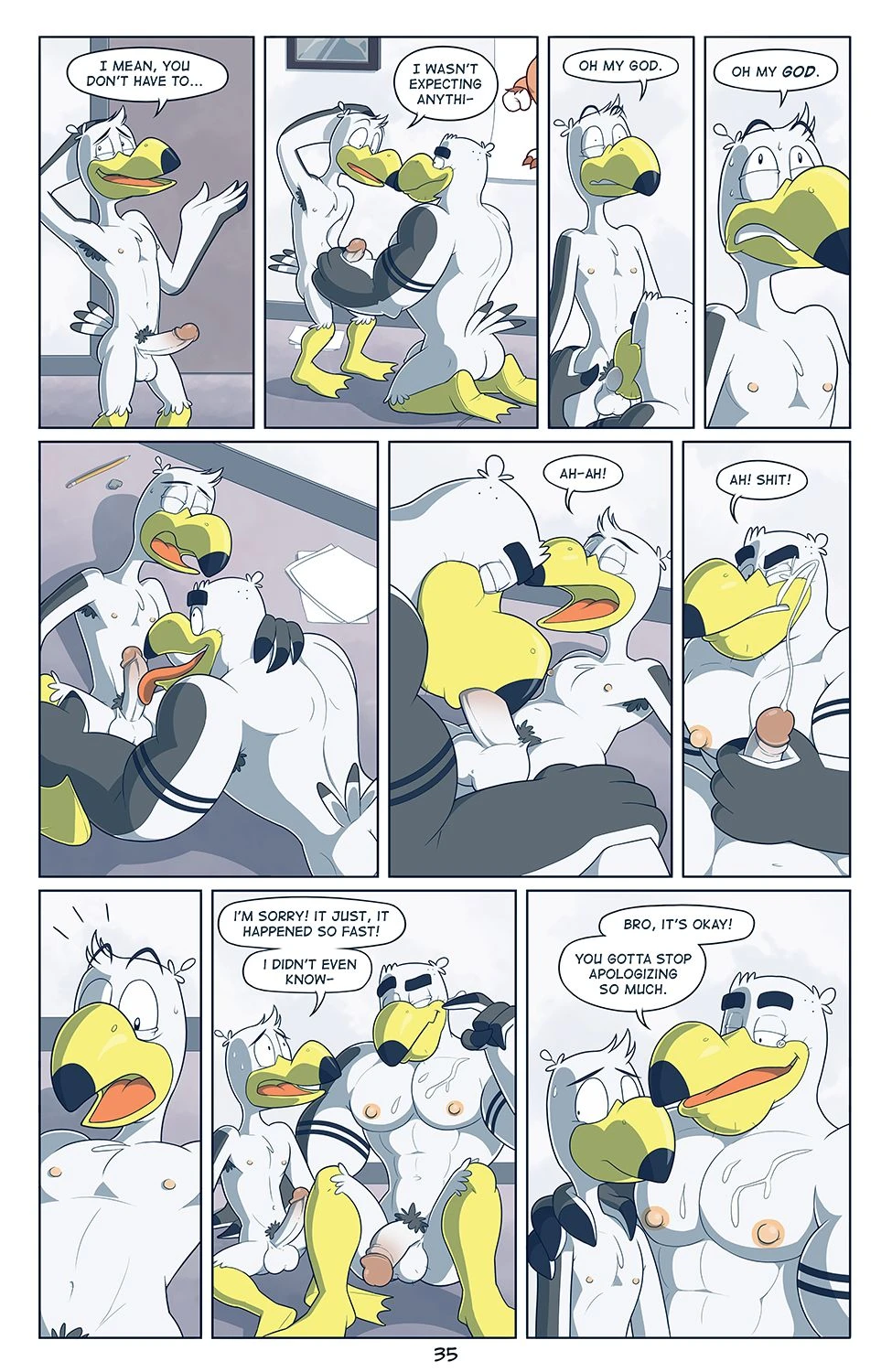Brogulls porn comic picture 36