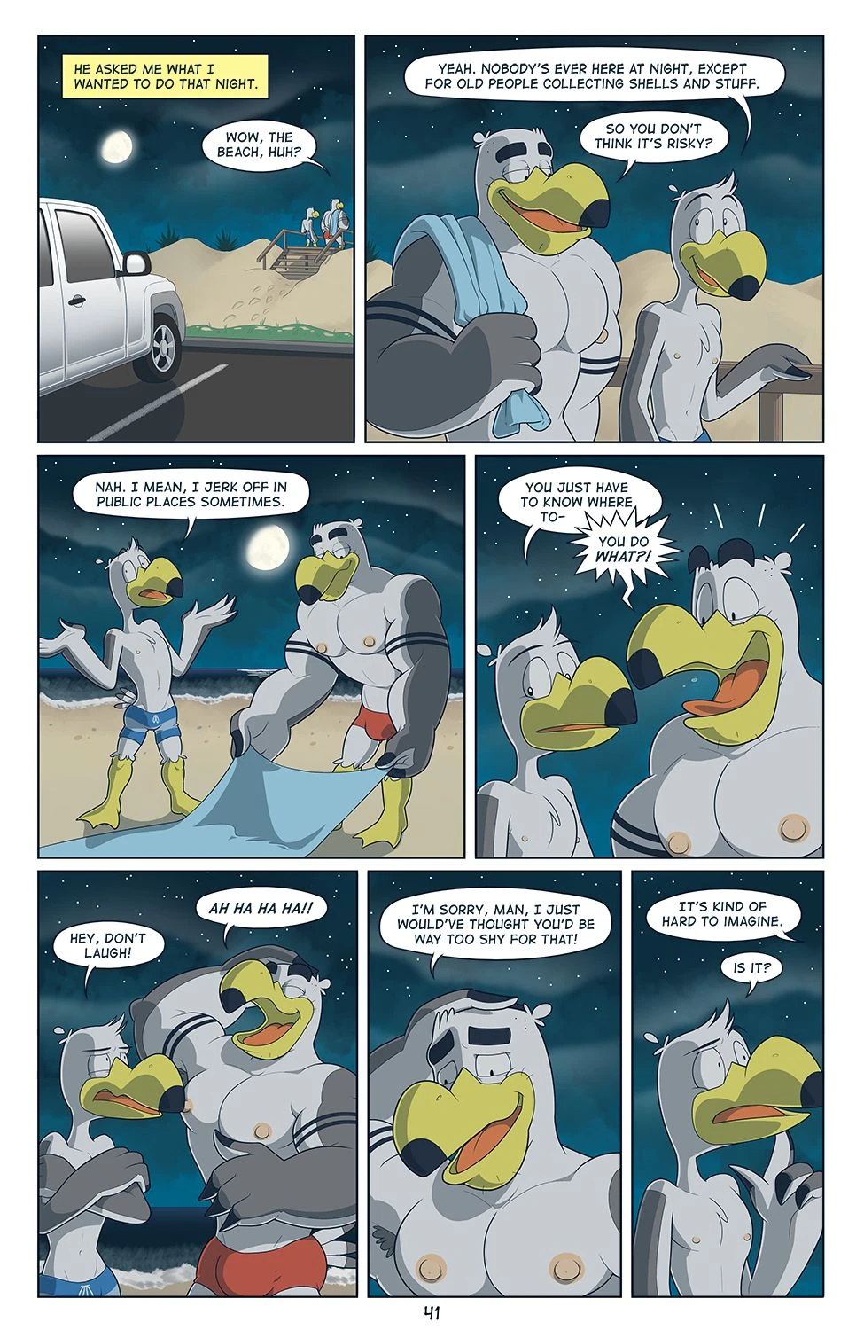 Brogulls porn comic picture 42