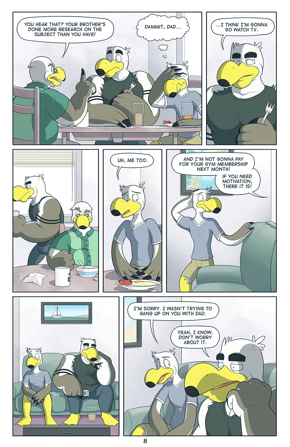Brogulls porn comic picture 9