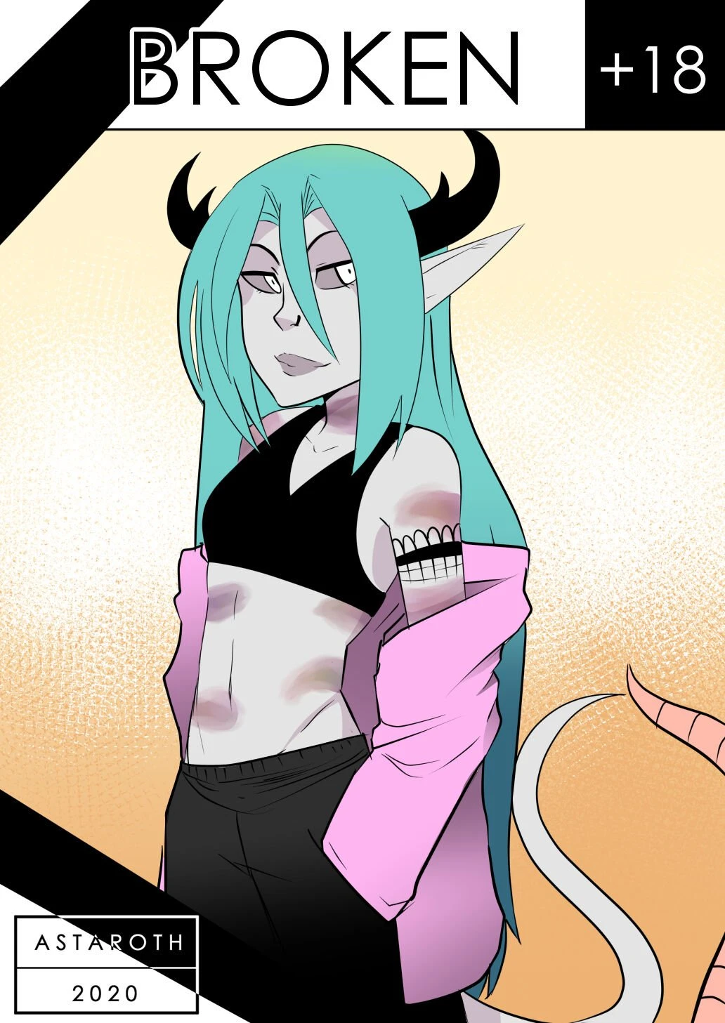 Broken porn comic picture 1