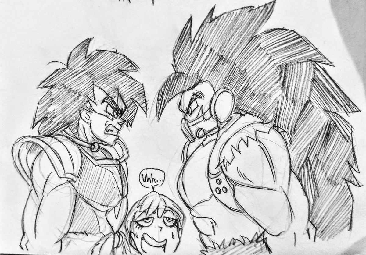 Broly x Cheelai: Thank You! porn comic picture 17