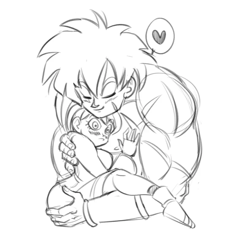 Broly x Cheelai: Thank You! porn comic picture 26