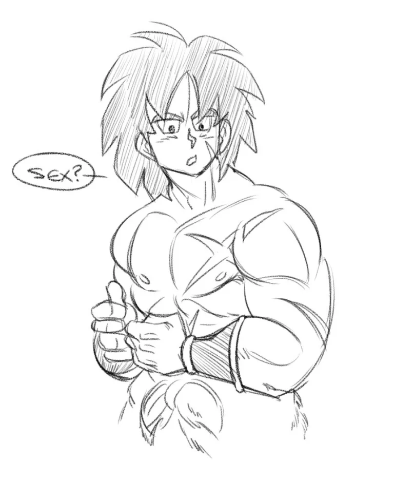 Broly x Cheelai: Thank You! porn comic picture 28