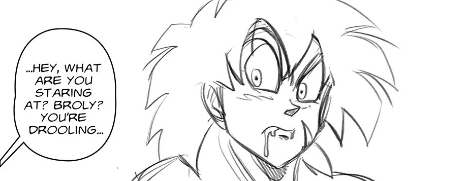 Broly x Cheelai: Thank You! porn comic picture 36