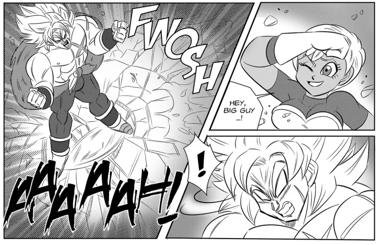 Broly x Cheelai: Thank You! porn comic picture 44