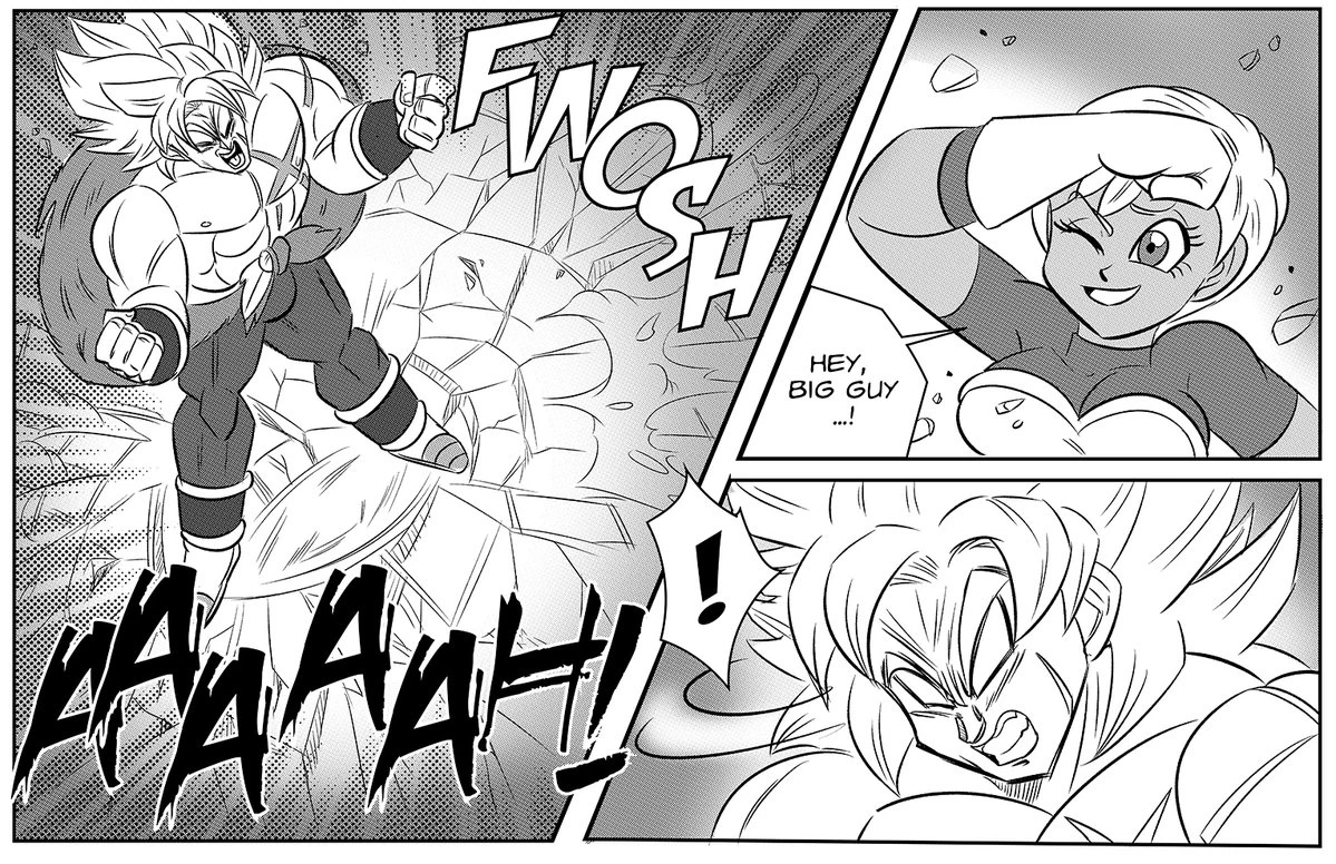 Broly x Cheelai: Thank You! porn comic picture 44