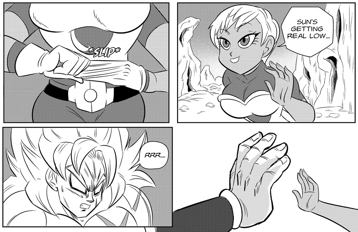 Broly x Cheelai: Thank You! porn comic picture 45
