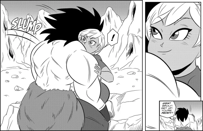 Broly x Cheelai: Thank You! porn comic picture 47
