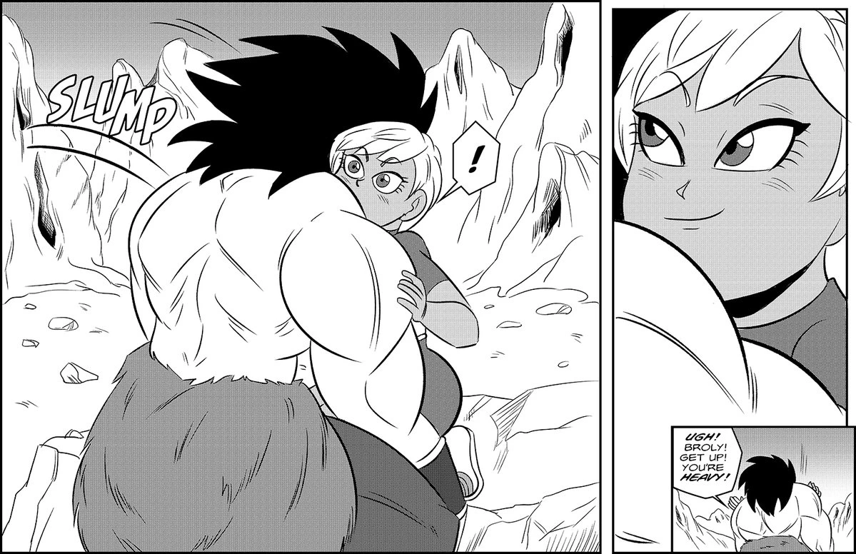 Broly x Cheelai: Thank You! porn comic picture 47