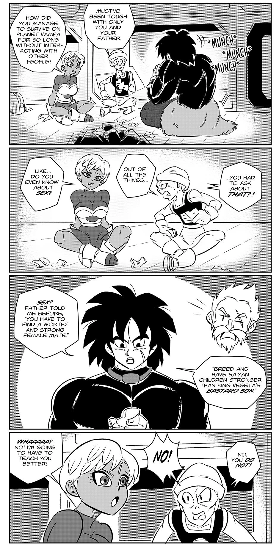 Broly x Cheelai: Thank You! porn comic picture 48