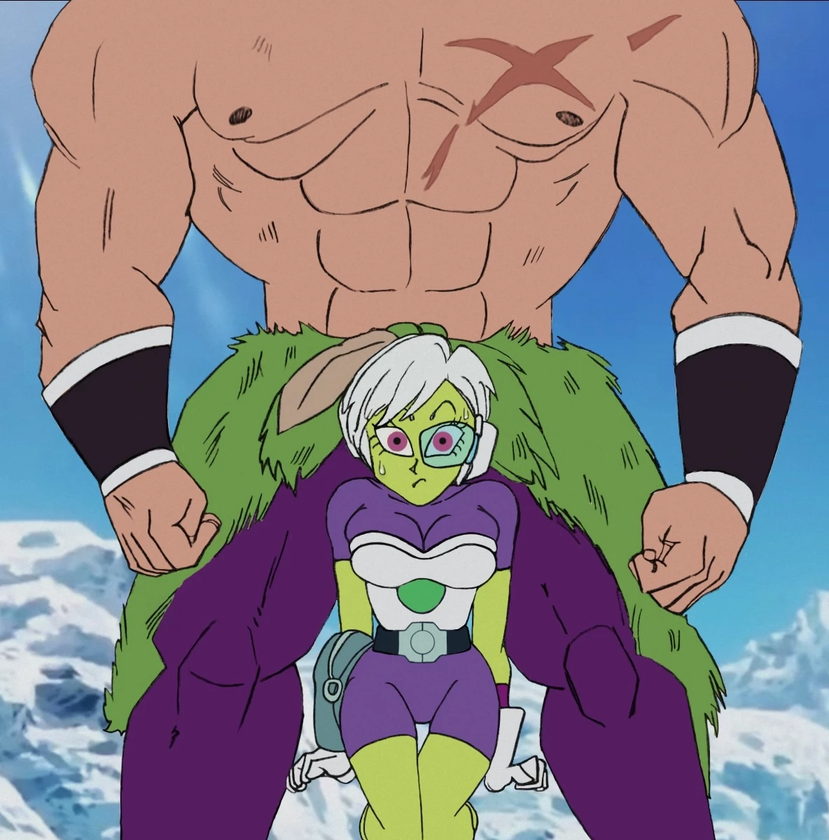 Broly x Cheelai: Thank You! porn comic picture 5