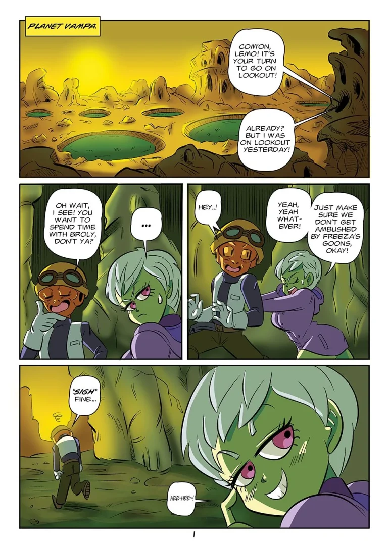 Broly x Cheelai: Thank You! porn comic picture 51