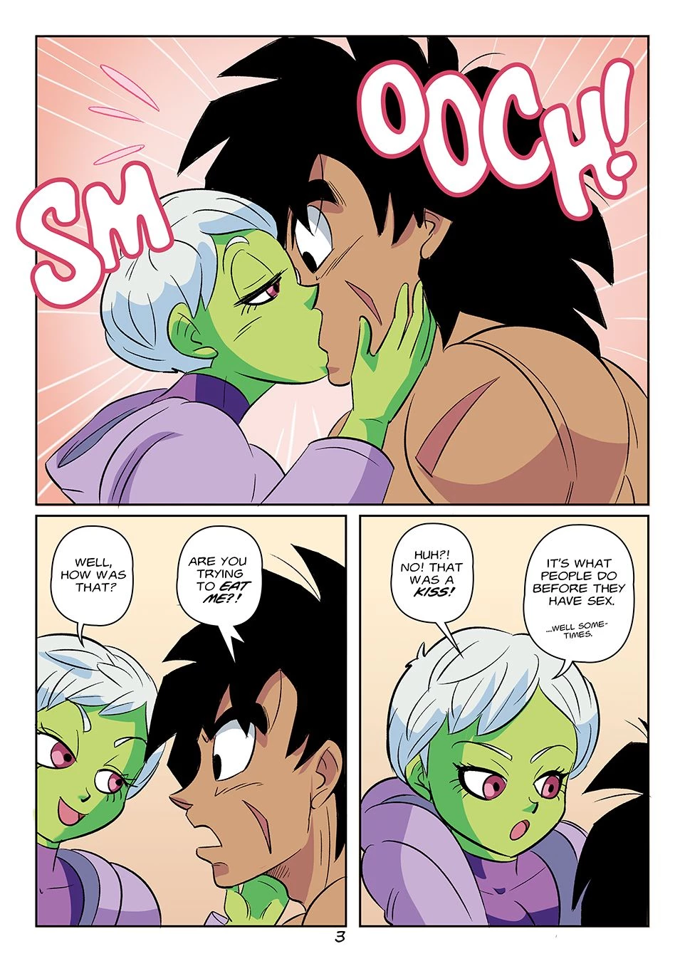 Broly x Cheelai: Thank You! porn comic picture 53